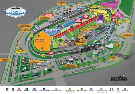 daytona speedway track info